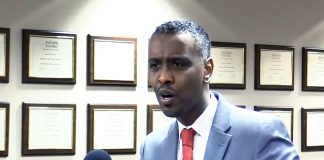 Abdi Warsame Addresing MPHA Board